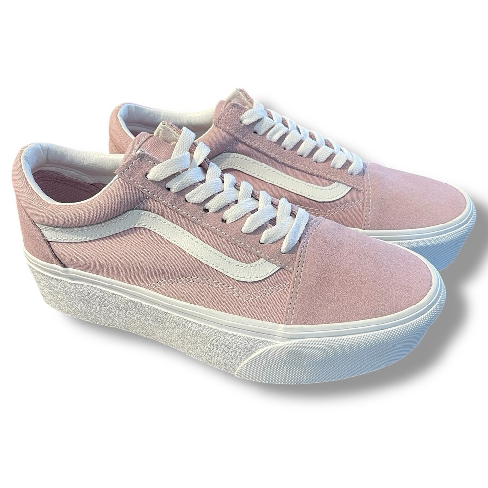 VANS Old Skool Stackform Shoes Keepsake Lilac Pin… - image 1